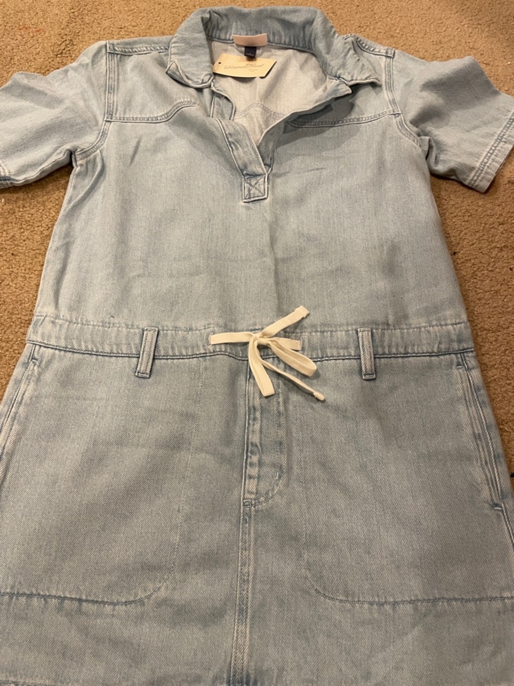 Universal Thread Light Wash Denim Jacket - Light Blue